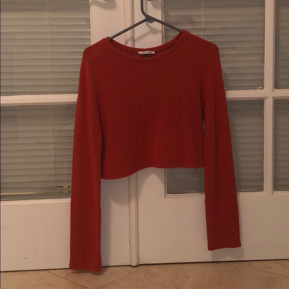 Orange Zara Sweater